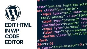 WordPress HTML - paste into WP Text/Code editor